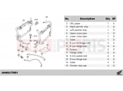 HONDA AFRICA TWIN 1100 DCT ADVENTURE SPORTS ES CRF1100D4R 2024 L77-22-01 