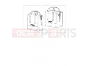 TRIUMPH Tiger 1200 Rally Explorer trekker inner bag, pair