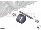 BMW Motorrad BMW 2018 C-Models C 400 X (0C09, 0C19) Oil filter / Oil strainer
