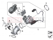 BMW Motorrad BMW 2018 C-Models C 400 X (0C09, 0C19) Throttle housing Assy
