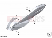 BMW Motorrad BMW 2018 C-Models C 400 X (0C09, 0C19) Cover for intake silencer