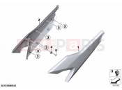 BMW Motorrad BMW 2018 C-Models C 400 X (0C09, 0C19) Fairing side section 2