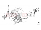HONDA AFRICA TWIN 1100 ADVENTURE SPORT ES CRF1100AL4R [AU, Gulf Arabic, Asia] 2024 E-6 RIGHT CRANKCASE COVER (1)