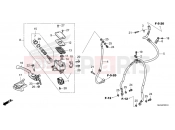HONDA AFRICA TWIN 1100 ADVENTURE SPORT ES CRF1100AL4R [AU, Gulf Arabic, Asia] 2024 F-5-10 FRONT BRAKE MASTER CYLINDER