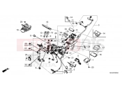 HONDA AFRICA TWIN 1100 ADVENTURE SPORT ES CRF1100AL4R [AU, Gulf Arabic, Asia] 2024 F-38 WIRE HARNESS