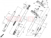 DUCATI 1997 Monster 600 FRONT FORK » FRONT SUSPENSION