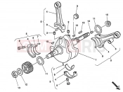 DUCATI 1997 Monster 600 CRANKSHAFT » ENGINE CASE