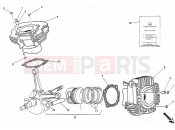 DUCATI 1997 Monster 600 CYLINDER - PISTON » ENGINE CASE