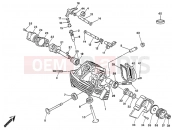 DUCATI 1997 Monster 600 VERTICAL CYLINDER HEAD » VALVE DRIVE