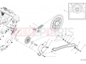 DUCATI 2023 Streetfighter V4 S Front sprocket & chain
