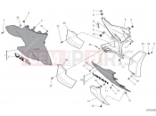 DUCATI 2023 Streetfighter V4 S Right side fairings
