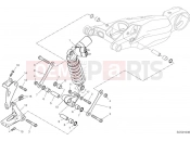 DUCATI 2023 Streetfighter V4 S Rear shock absorber