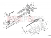DUCATI 2023 Streetfighter V4 S Rear head timing system