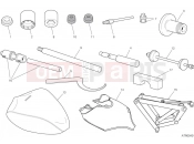 DUCATI 2023 Streetfighter V4 S Workshop service tools - frame