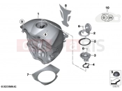 BMW Motorrad BMW 2016 S models S 1000 RR 15 (0D40) Fuel tank
