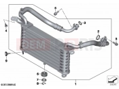 BMW Motorrad BMW 2016 S models S 1000 RR 15 (0D40) Oil cooler