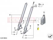 BMW Motorrad BMW 2016 S models S 1000 RR 15 (0D40) Telescope fork  2