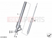BMW Motorrad BMW 2016 S models S 1000 RR 15 (0D40) Sliding tube / damper