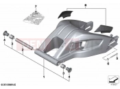 BMW Motorrad BMW 2016 S models S 1000 RR 15 (0D40) Rear wheel swinging arm