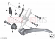 BMW Motorrad BMW 2016 S models S 1000 RR 15 (0D40) Brake pedal
