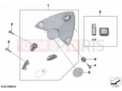 BMW Motorrad BMW 2016 S models S 1000 RR 15 (0D40) HP Race Cover Kit