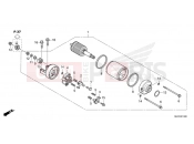 HONDA NT1100 (NT1100AS) 2025 E-13 STARTER MOTOR