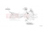 HONDA NT1100 (NT1100AS) 2025 F-50 MARK/EMBLEM