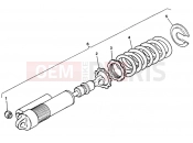DUCATI Supersport 750 SS REAR SHOCK ABSORBER BOGE » SWING ARM