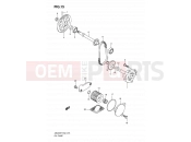 SUZUKI AN400A K9 (2009) Burgman 400 (E02,E19,E24,E54) 15 - OIL PUMP