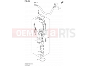 SUZUKI AN400A K9 (2009) Burgman 400 (E02,E19,E24,E54) 16 - FUEL PUMP