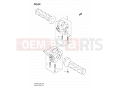SUZUKI AN400A K9 (2009) Burgman 400 (E02,E19,E24,E54) 30 - HANDLE SWITCH