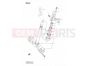 SUZUKI AN400A K9 (2009) Burgman 400 (E02,E19,E24,E54) 51 - STEERING STEM