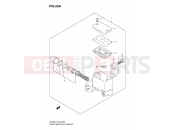 SUZUKI AN400A K9 (2009) Burgman 400 (E02,E19,E24,E54) 55A - FRONT MASTER CYLINDER (MODEL K8/K9/L0)