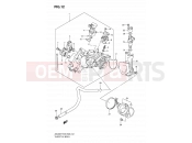 SUZUKI AN400A K9 (2009) Burgman 400 (E03,E28,E33) 12 - THROTTLE BODY