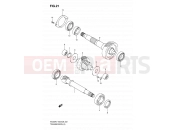 SUZUKI AN400A K9 (2009) Burgman 400 (E03,E28,E33) 21 - TRANSMISSION (2)