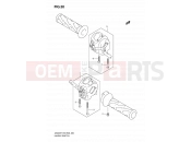 SUZUKI AN400A K9 (2009) Burgman 400 (E03,E28,E33) 30 - HANDLE SWITCH