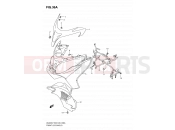 SUZUKI AN400A K9 (2009) Burgman 400 (E03,E28,E33) 36A - FRONT LEG SHIELD (MODEL K9)