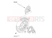 SUZUKI AN400A K9 (2009) Burgman 400 (E03,E28,E33) 53A - FRONT WHEEL (AN400AK9/AL0/ZAL0)
