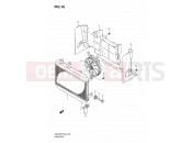 SUZUKI AN400A L0 (2010) Burgman 400 (E19,E24) 18 - RADIATOR