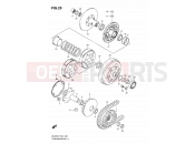 SUZUKI AN400A L0 (2010) Burgman 400 (E19,E24) 20 - TRANSMISSION (1)