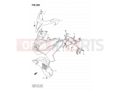 SUZUKI AN400A L0 (2010) Burgman 400 (E19,E24) 35B - FRONT LEG SHIELD (MODEL L0)