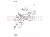SUZUKI AN400A L0 (2010) Burgman 400 (E19,E24) 39 - FRONT BOX