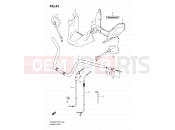 SUZUKI AN400A L0 (2010) Burgman 400 (E19,E24) 43 - HANDLEBAR