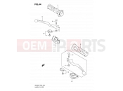 SUZUKI AN400A L0 (2010) Burgman 400 (E19,E24) 44 - HANDLE LEVER