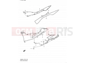 SUZUKI AN400A L1 (2011) Burgman 400 (E19, E24) 102 - SIDE LEG SHIELD (AN400AL1 E19)