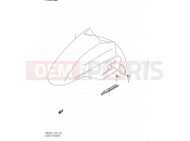 SUZUKI AN400A L1 (2011) Burgman 400 (E19, E24) 122 - FRONT FENDER (AN400ZAL1 E02)