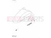 SUZUKI AN400A L1 (2011) Burgman 400 (E19, E24) 123 - FRONT FENDER (AN400ZAL1 E51)