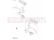 SUZUKI AN400A L1 (2011) Burgman 400 (E19, E24) 134 - HANDLE LEVER (AN400AL1 E24)