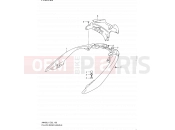 SUZUKI AN400A L1 (2011) Burgman 400 (E19, E24) 159 - PILLION RIDER HANDLE (AN400AL1 E19)