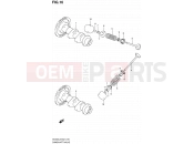 SUZUKI AN400A L2 (2012) Burgman 400 (E19, E24) 16 - CAMSHAFT/VALVE